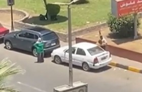 يعتدي على طفلته في الشارع.. والسلطات تتحرك