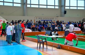 نادي عجمان لذوي الإعاقة يستضيف مسابقة البوتشي للأولمبياد الخاص الإماراتي