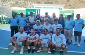 اختتام منافسات بطولة الفجيرة الدولية للتنس