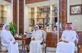 حاكم عجمان يستقبل سفير الدولة لدى اليابان