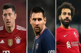 طموحات صلاح وليفاندوفسكي تتحدى ميسي على جائزة «الأفضل»