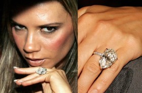 ديفيد بيكهام يهدي فيكتوريا 15 خاتم زواج