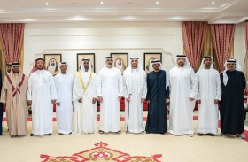 خالد بن محمد بن زايد يحضر حفل زفاف عمر إبراهيم سالمين النعيمي