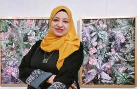 ياسمين حسن: الطبيعة مصدر أساسي في لوحات معرضي الجديد بالسعودية