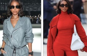 لوري هارفي تخطف الأنظار بإطلالة حمراء ساحرة