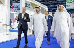 منصور بن محمد يزور معرض الخمسة الكبار 2022 