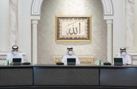 عبدالله بن سالم القاسمي يترأس اجتماع المجلس التنفيذي بالشارقة