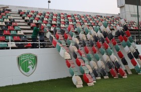أعمال صيانة وتحسين مرافق استاد نادي الإمارات