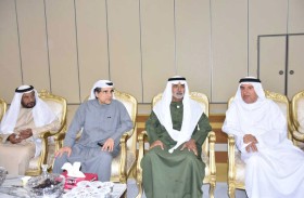 نهيان بن مبارك يعزي في وفاة مريم عبد الله أهلي 