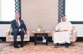 أنور قرقاش يلتقي المبعوث الأممي لليمن 