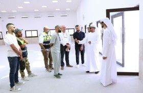 مدير عام الشؤون الإسلامية والأوقاف والزكاة يتفقد أعمال الصيانة في مساجد الظفرة