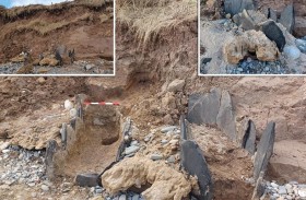 اكتشاف أثري بفضل كلب يتنزه 