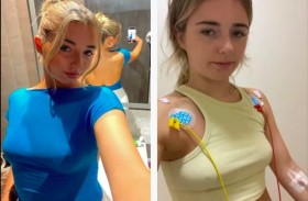 تعالج نفسها من عدوى شائعة بالماء والعصير