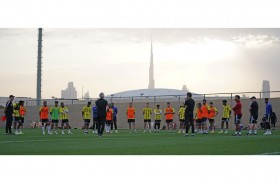 الأبيض يبدأ تجمعه في دبي اليوم استعداداً  لمواجهة الهند الودية