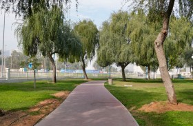 بلدية مدينة أبوظبي تنفذ أعمال التطوير الشامل لحديقة المطار