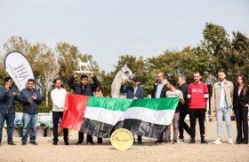 الريماس يمثل الإمارات أجمل تمثيل بهاتريك ذهبي