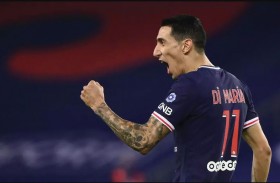 دي ماريا يقود سان جرمان لتضميد جراحه الأوروبية 