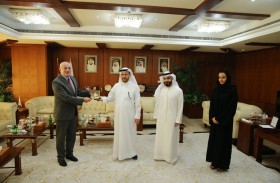 غرفة عجمان تبحث مع سفير جورجيا الفرص الإستثمارية وتعزيز التعاون الإقتصادي