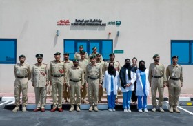 قائد عام شرطة دبي يفتتح العيادة البيطرية في إدارة التفتيش الأمني K9