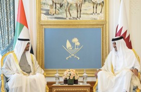 رئيس الدولة وأمير قطر يبحثان في الدوحة العلاقات الأخوية والتطورات الإقليمية