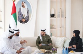 حمدان بن زايد يستقبل وفد هيئة أبوظبي للزراعة ويطلع على مشاريعها في منطقة الظفرة