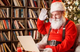 سانتا كلوز الافتراضي أحدث وظائف كورونا