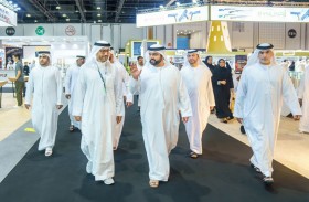 محمد الشرقي يزور معرض أبوظبي الدولي للصيد والفروسية 