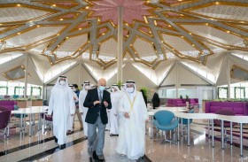 سلطان القاسمي يفتتح مباني منتدى الطلاب والطالبات بجامعة الشارقة