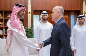 ولي عهد عجمان يستقبل سفير كوستاريكا