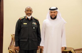 البرهان يستقبل وفدا من خيرية عجمان