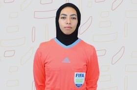 أمل جمال تٌشارك في إدارة مباراة إنجلترا والمكسيك في مونديال الناشئات