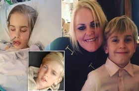 مأساة طفل على أجهزة الإنعاش