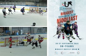 بطولة الاتحاد كلاسيك لهوكي الجليد تنطلق مساء اليوم بمدينة العين