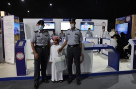 جناح شرطة أبوظبي يستقطب زوار مهرجان ليوا للرطب