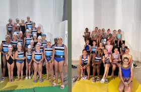 أكاديمية أوشيانا تنظم بطولة للسباحة الفنية في أبوظبي