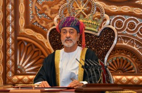 الحكام  يهنئون سلطان عمان بذكرى توليه مقاليد الحكم