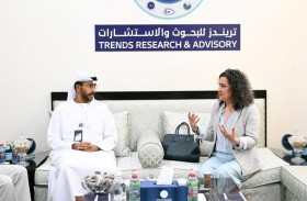 مركز تريندز ومؤسسة كونراد أديناور يستعرضان سبل تفعيل التعاون البحثي