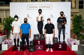 مشاركة واسعة ونجاح كبير لبطولة الحبتور لقفز الحواجز 