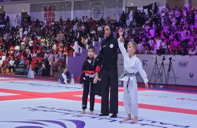 عائشة الشامسي.. لاعبة وحكمة في «عالمية أبوظبي للجوجيتسو»