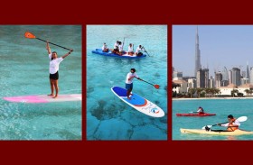 أصحاب الهمم يخوضون تحدي كاياك في البحيرة الكريستالية اليوم 