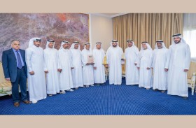 محمد الشرقي يلتقي فريق نادي الفجيرة للرماية والفائزين بمسابقات الرماية السنوية 2025