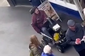 يدهس زبون مخبز حاز على آخر فطيرة قبله