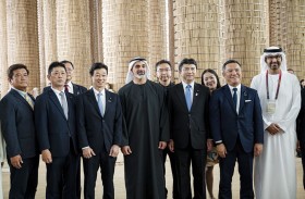 ولي عهد أبوظبي يلتقي عدداً من أعضاء البرلمان الياباني وممثّلي جمعية الصداقة الإماراتية – اليابانية