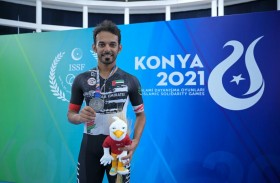 المنصوري يحصد فضية «الأمنيوم» بألعاب التضامن الإسلامي