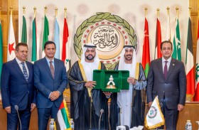 محمد الشرقي يلتقي رئيس البرلمان العربي ويشيد بجهود البرلمان في دعم التنمية الشاملة عربيًا