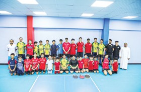 نادي الشارقة الرياضي يستضيف نادي عبري العماني لكرة الطاولة