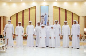 حمدان بن زايد يزور حمد بن سهيل الخييلي