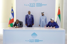 محمد بن راشد ورئيس إفريقيا الوسطى يشهدان إطلاق شراكة استراتيجية في التحديث الحكومي 