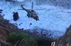 صراخها أنقذها بعد سقوط مروع