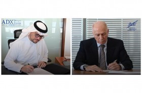 سوق أبوظبي للأوراق المالية و بورصة تل أبيب يوقعان مذكرة تفاهم 